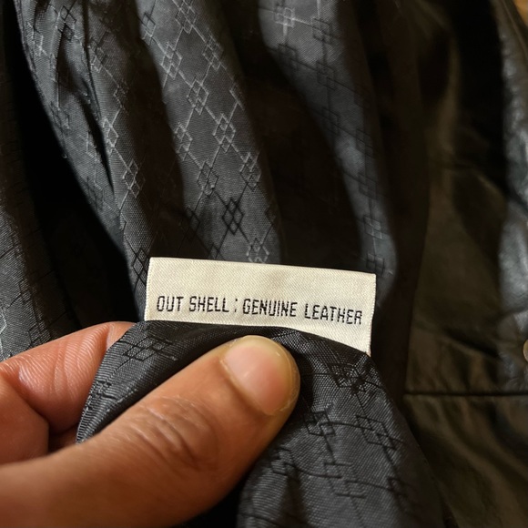 G lll Genuine Leather Jacket Vintage Leather Authentic - Picture 8 of 14